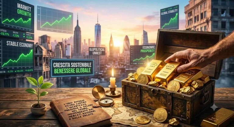 Perché l’Oro è il Bene Rifugio per Eccellenza